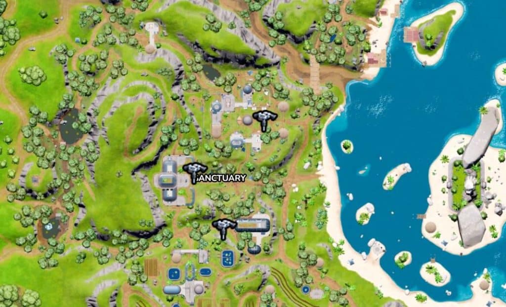 Fortnite Sanctuary Loudspeaker Locations