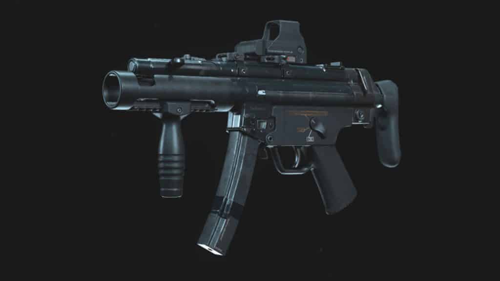 modern warfare mp5 turned into mp5k in warzone