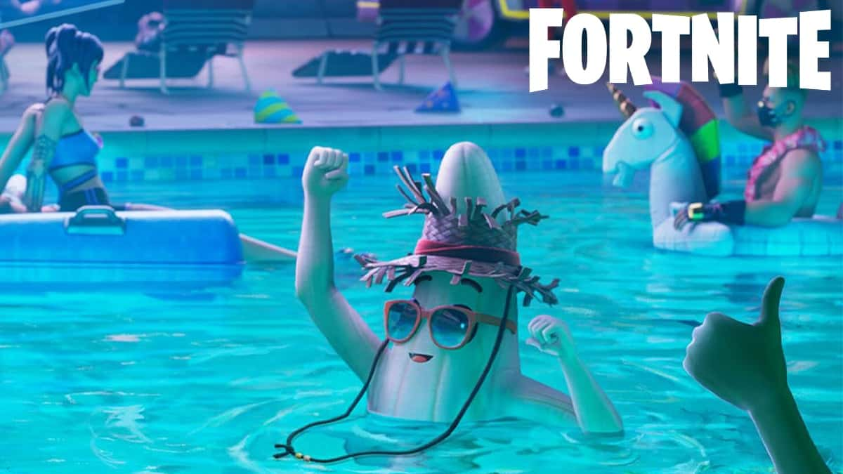 Fortnite characters in pool