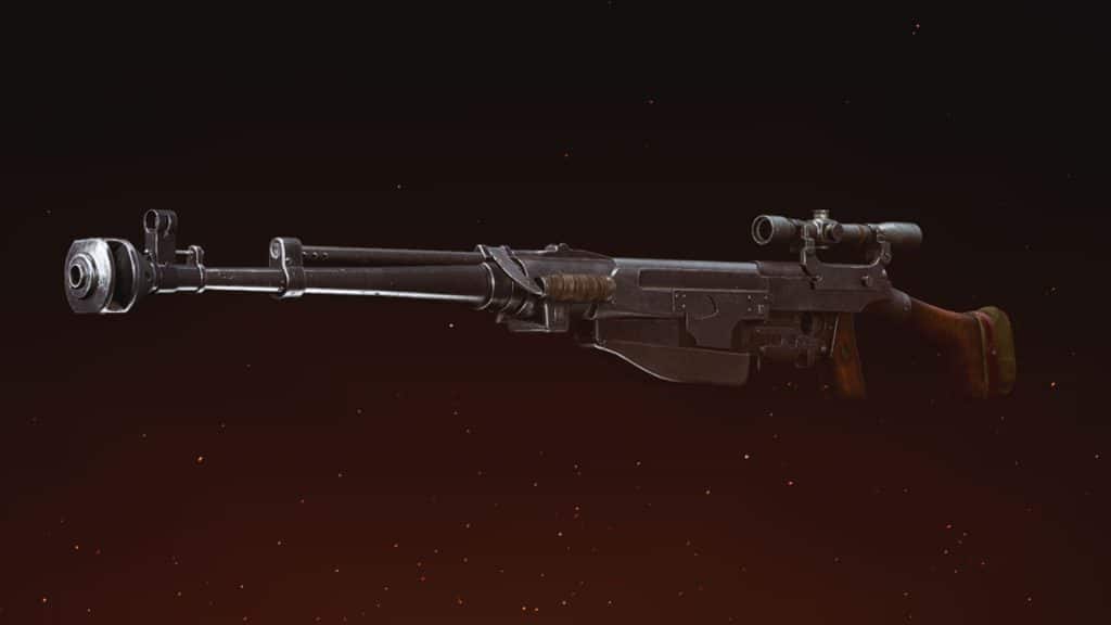 Gorenko anti-tank rifle in CoD Vanguard