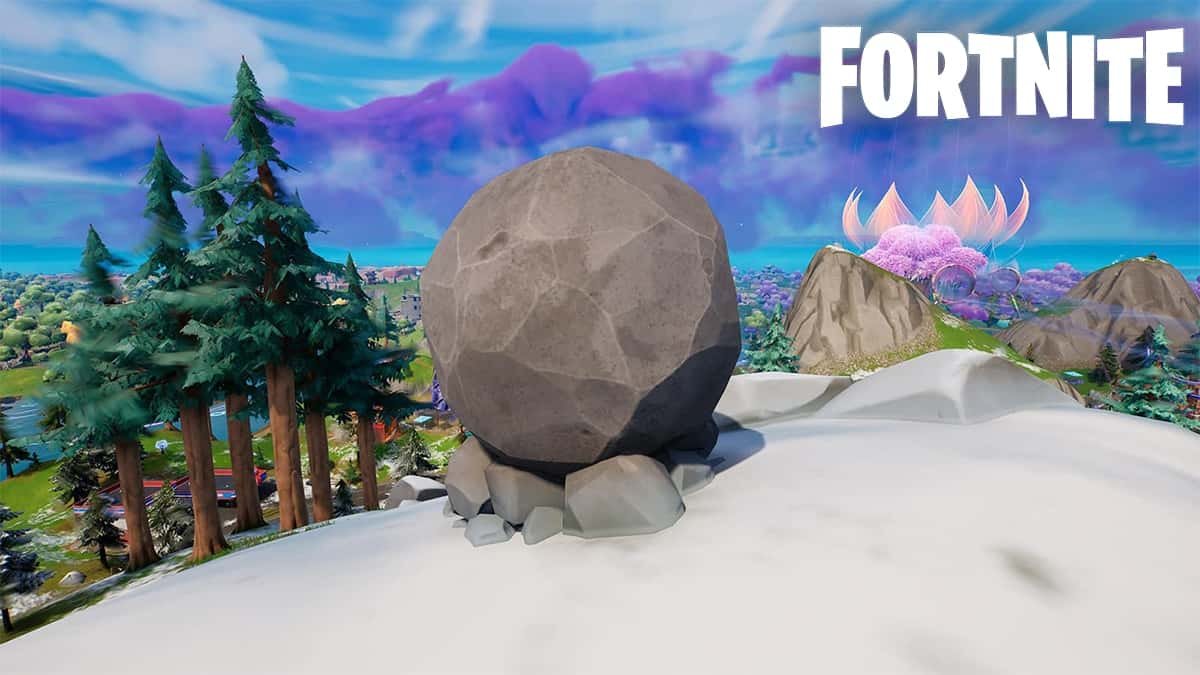 Runaway Boulder in Fortnite