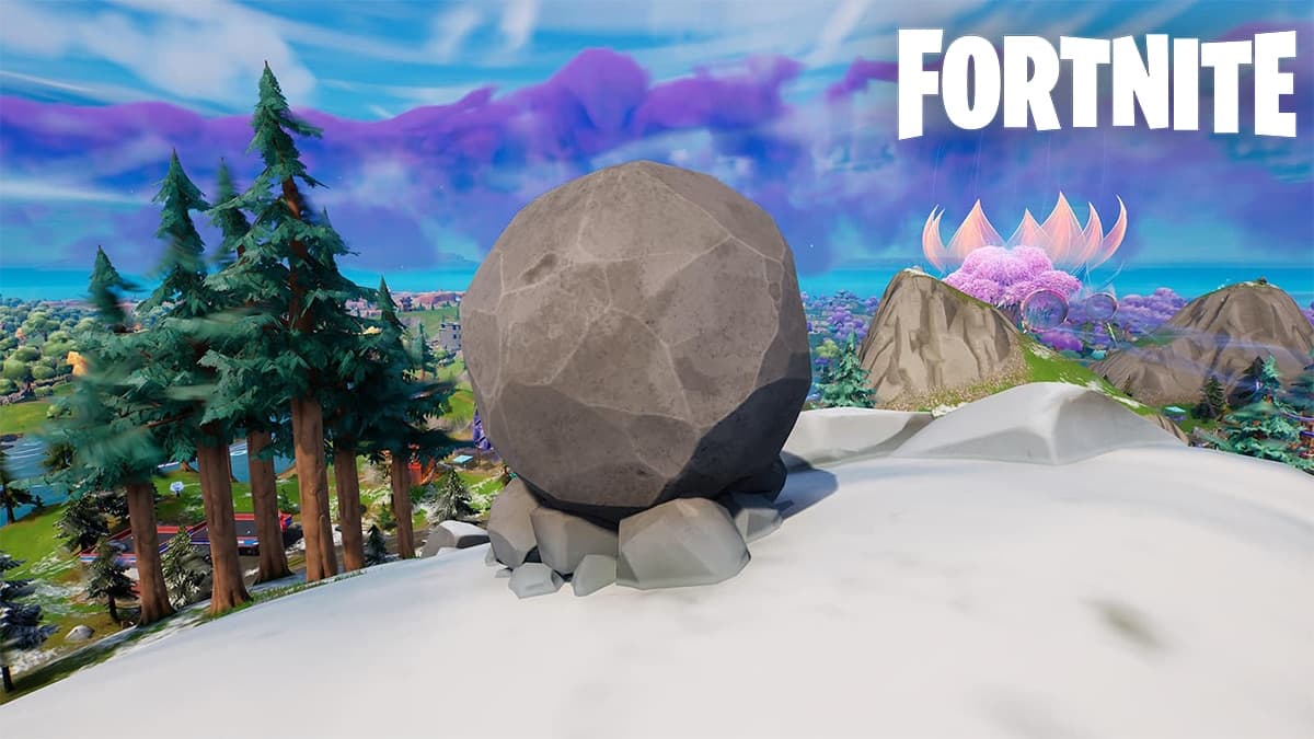 Runaway Boulder in Fortnite