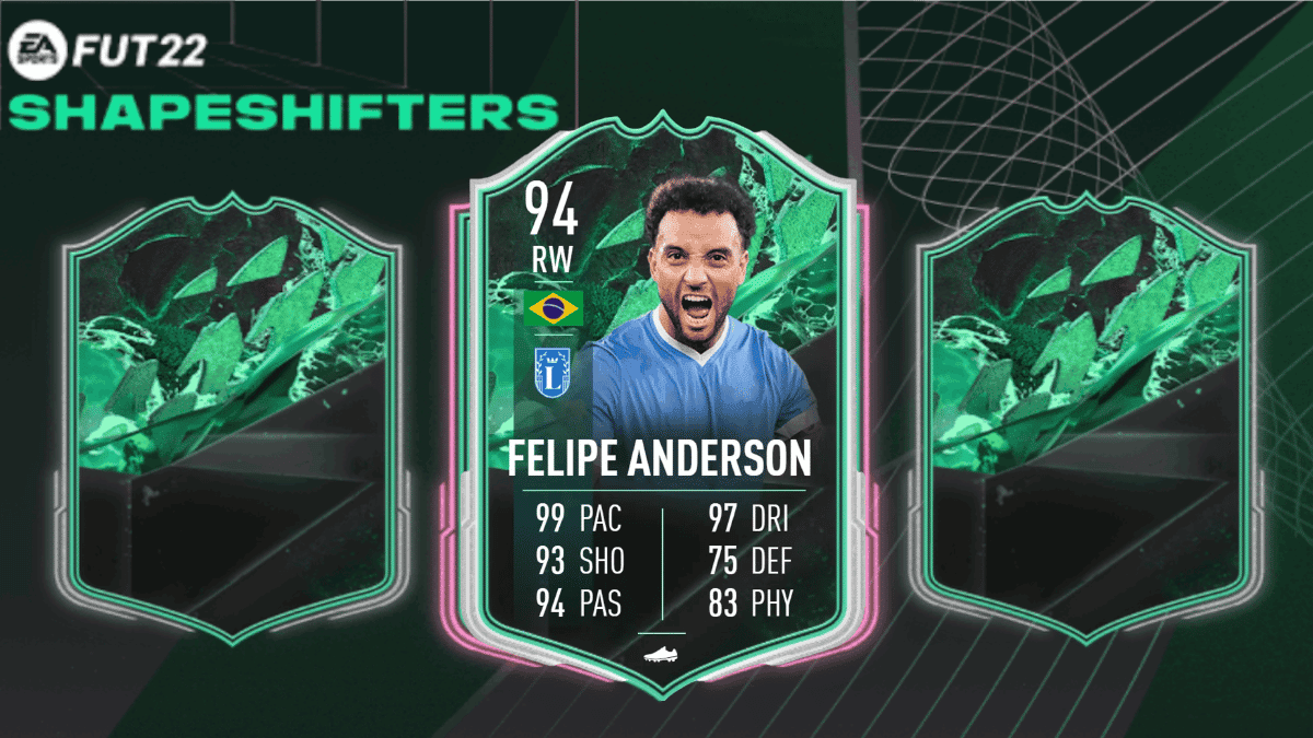 FIFA 22 Felipe Anderson Shapeshifters SBC