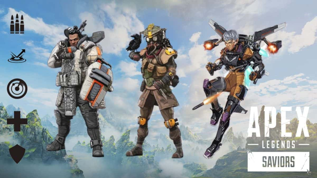 apex legends bloodhound valkyrie gibraltar legend classes