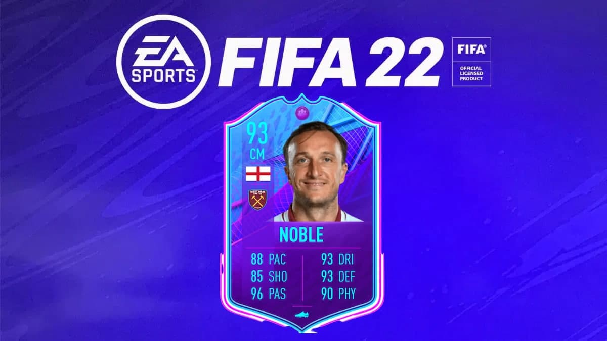 Mark Noble End of an Era FIFA 22 SBC