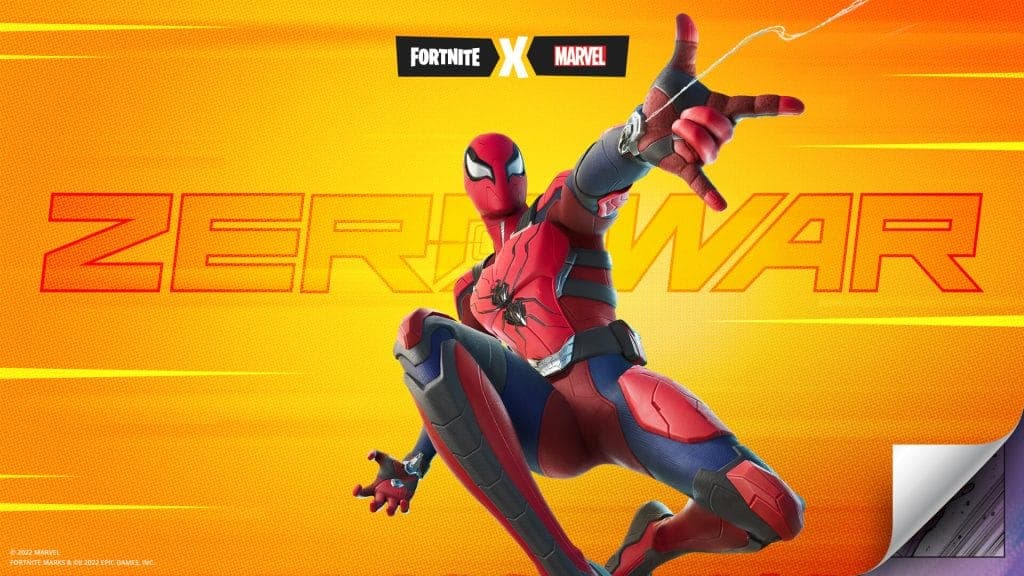 fortnite spider-man zero outfit