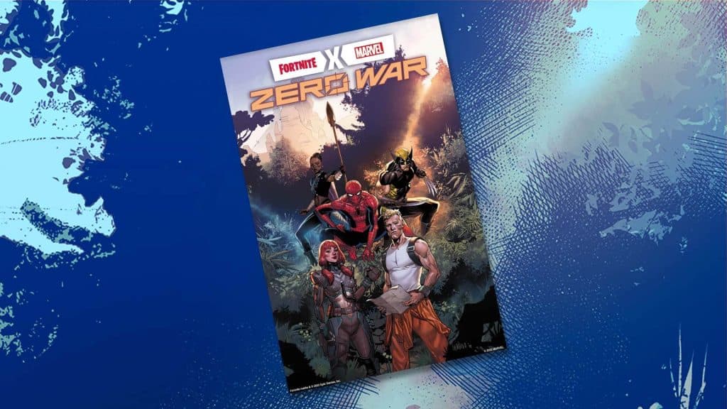 fortnite x marvel zero war issue 1