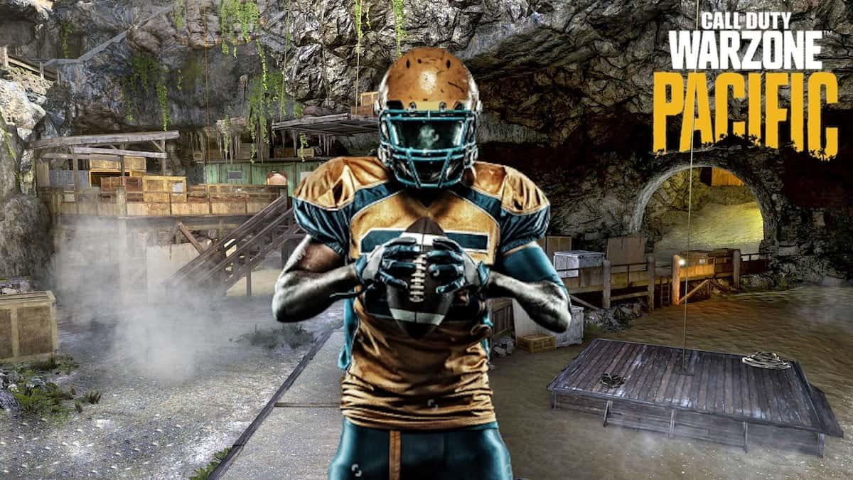 Warzone Fortune's Keep Football skin