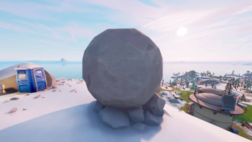 Runaway Boulder in Fortnite