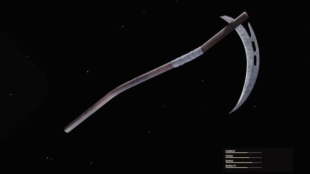 scythe melee weapon in black ops cold war