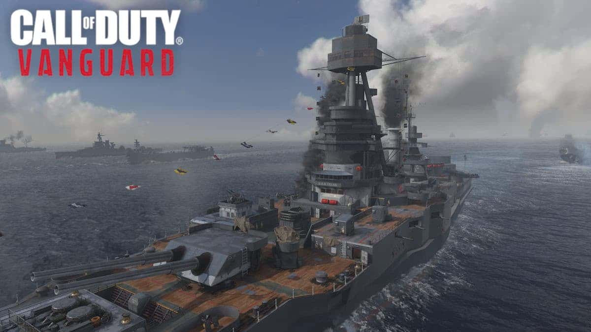 CoD WWII map USS Texas