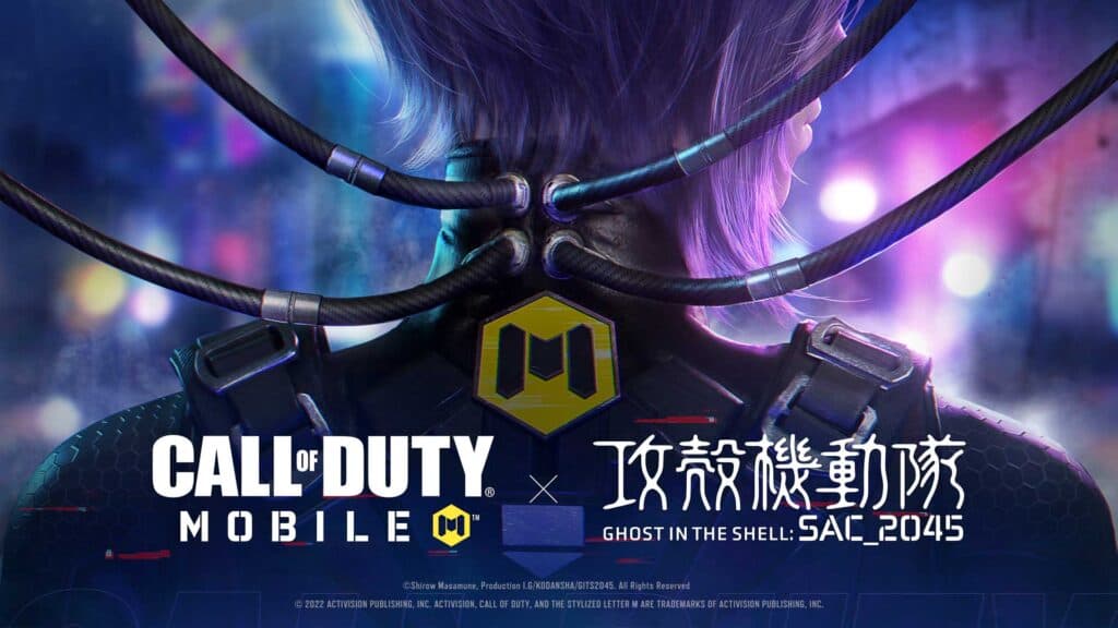 CoD Mobile Season 7 Ghost in the Shell character promo