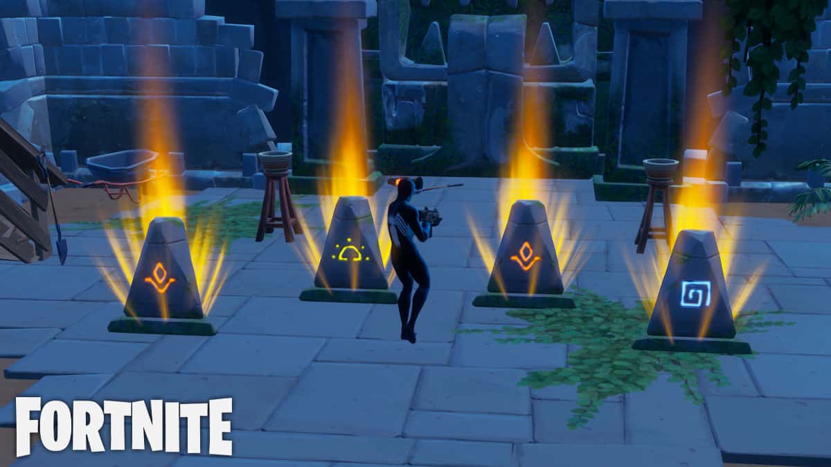 Secret door at shuffled shrines in fortnite