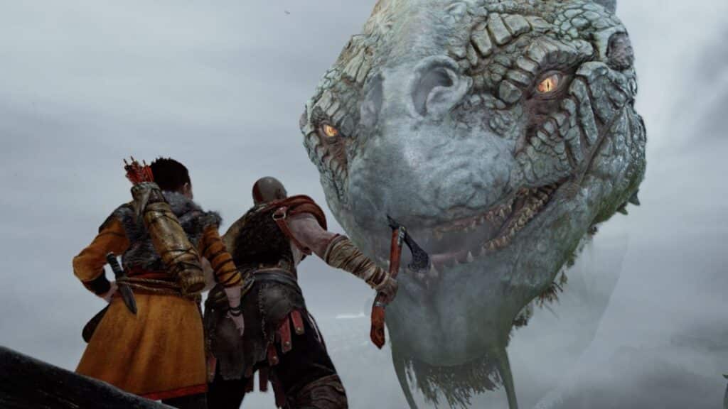 World Serpent in God of War