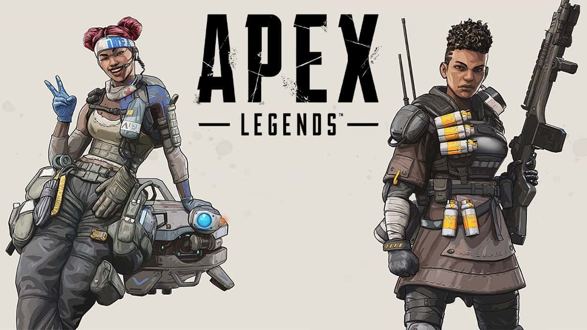 Lifeline and Bangalore in Apex Legends