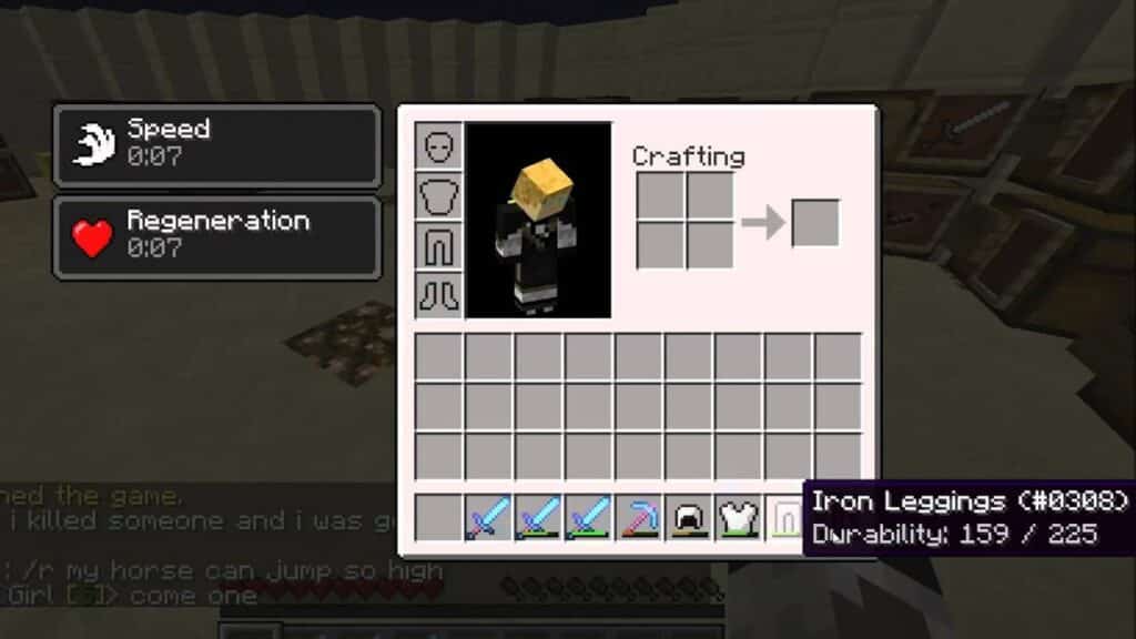 Item durability Minecraft 