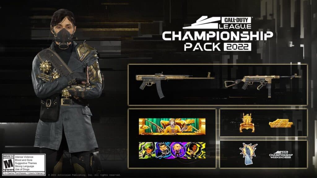 CDL Champs Pack bundle Vanguard Warzone