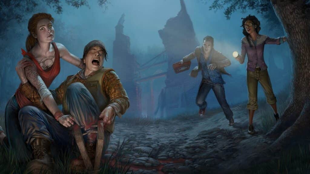 Dead by Daylight art featuring Survivors