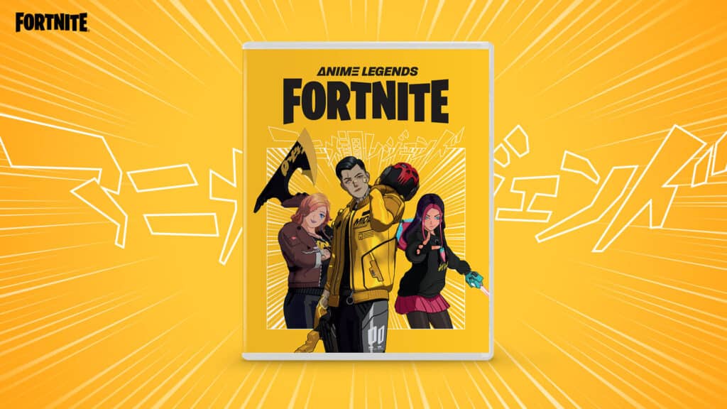 fortnite anime legends pack physical 