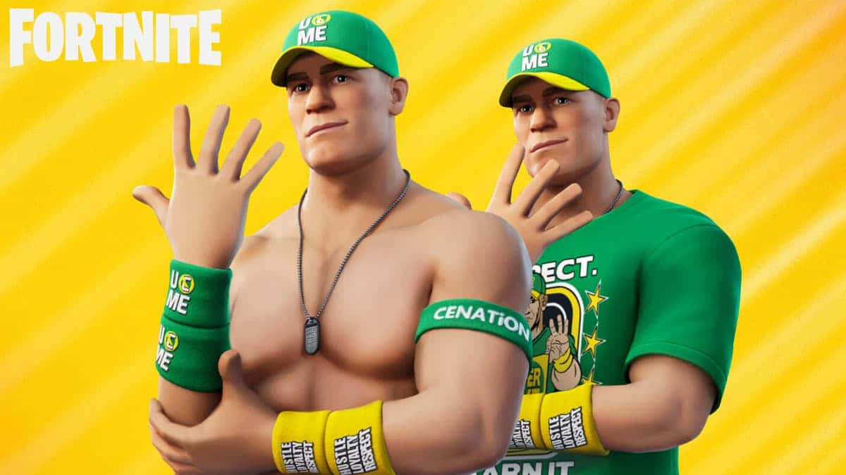 John Cena skin in Fortnite