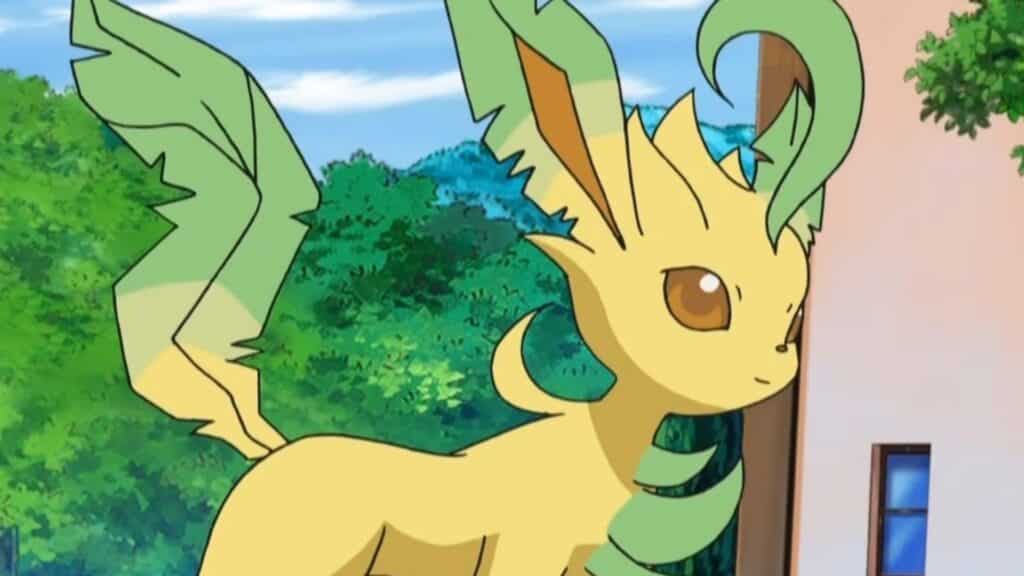 pokemon go eevee evolution leafeon