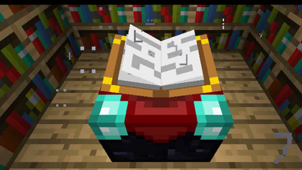 Minecraft enchantment book