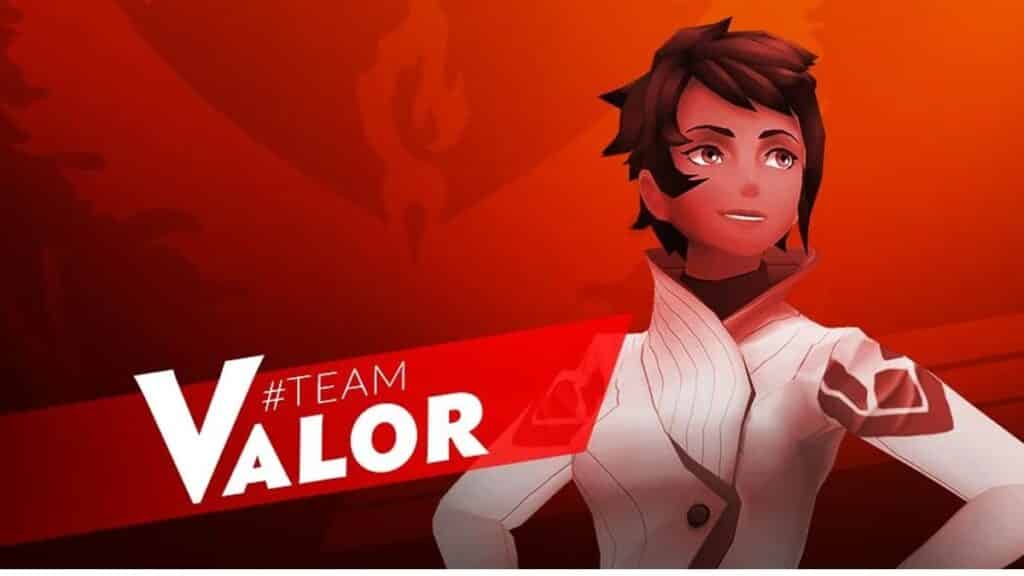 Candela, the leader of Team Valor in Pokemon Go