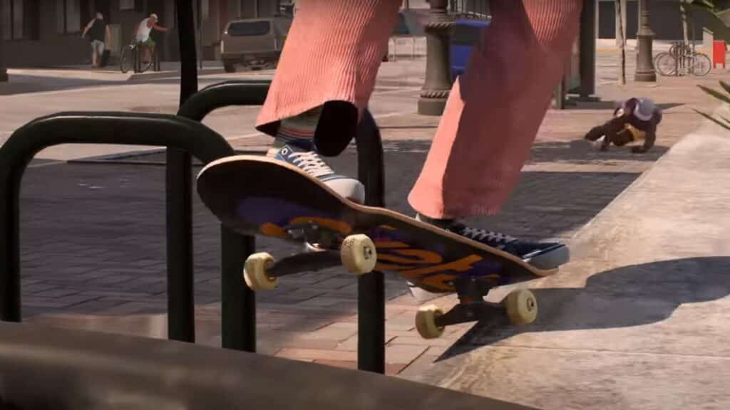 skate character grinding