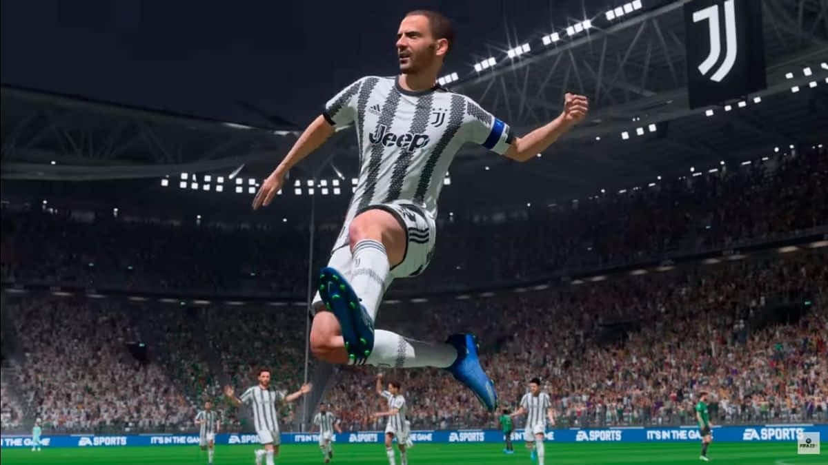 FIFA 23 Bonucci celebrating