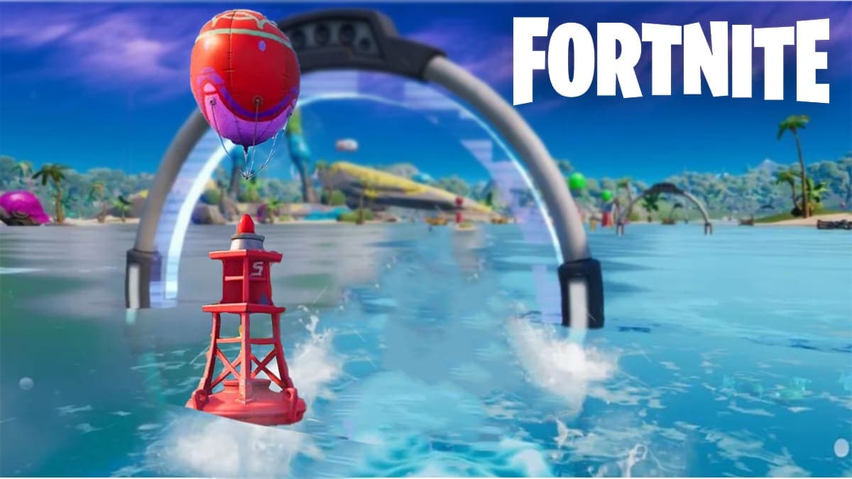 Large sea buoy in Fortnite