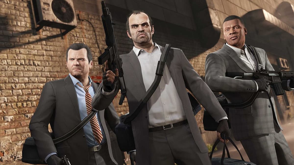 Michael, Trevor, and Franklin in GTA 5