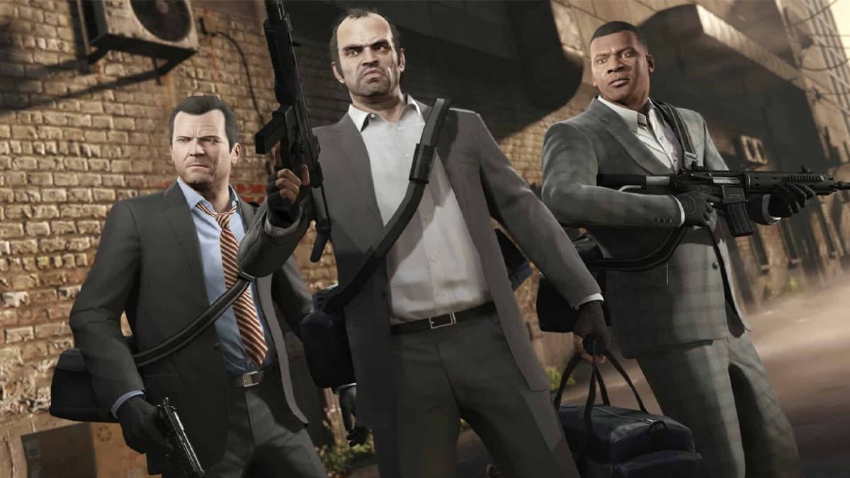 Michael, Trevor, and Franklin in GTA 5