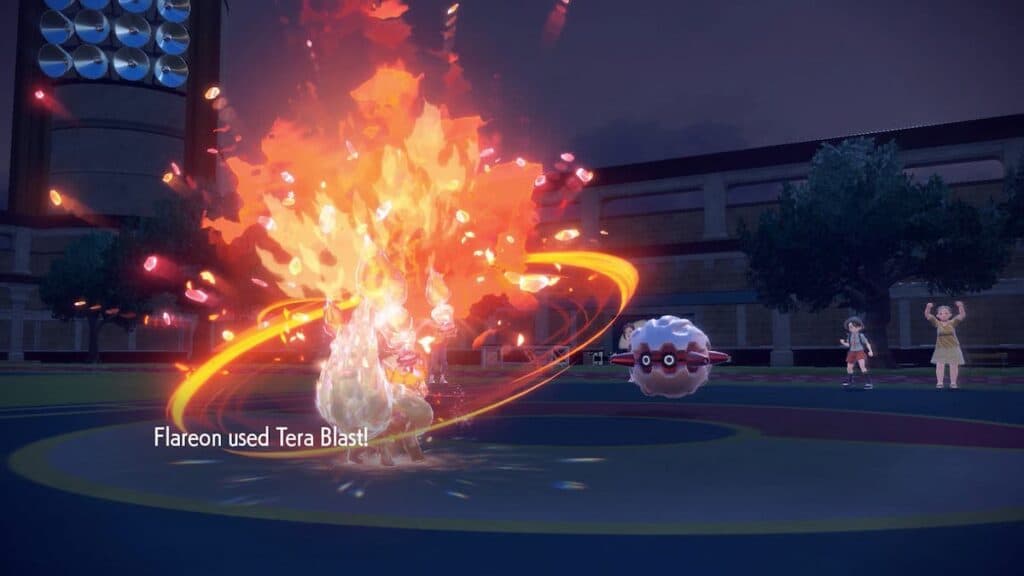 Flareon Tera Blast