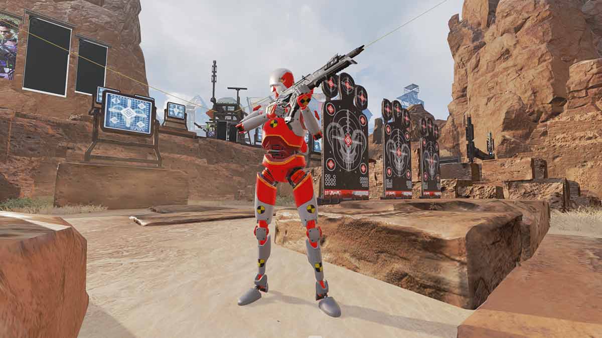 apex legends dummy in firing range