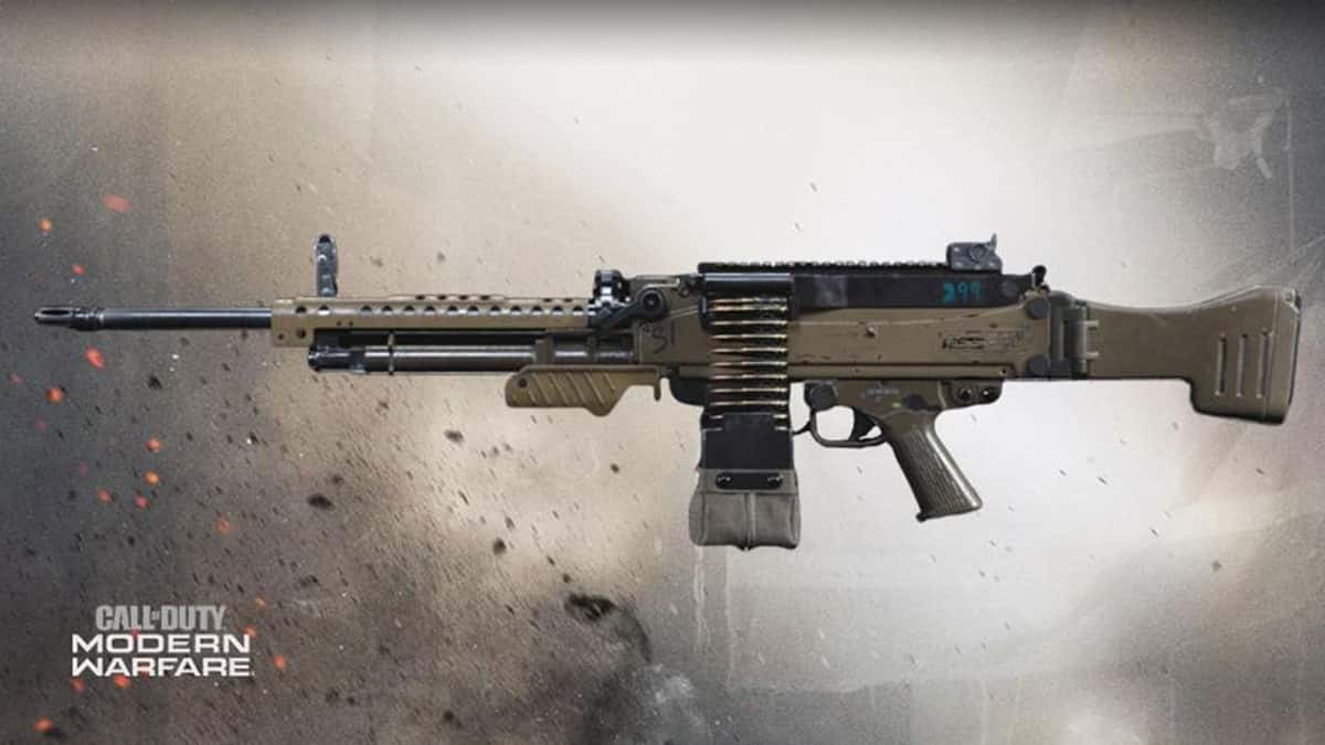 M91 LMG in Modern Warfare