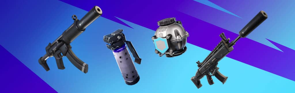 Unvaulted weapons in Fortnite's Shadow of Phantasm Week event