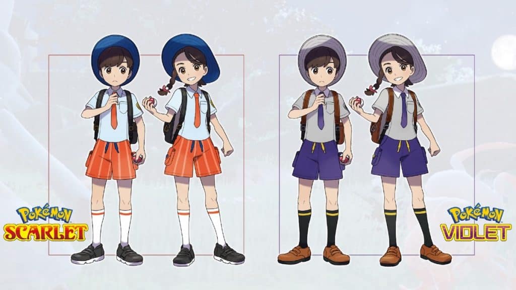 Pokemon Scarlet and Violet Uniform