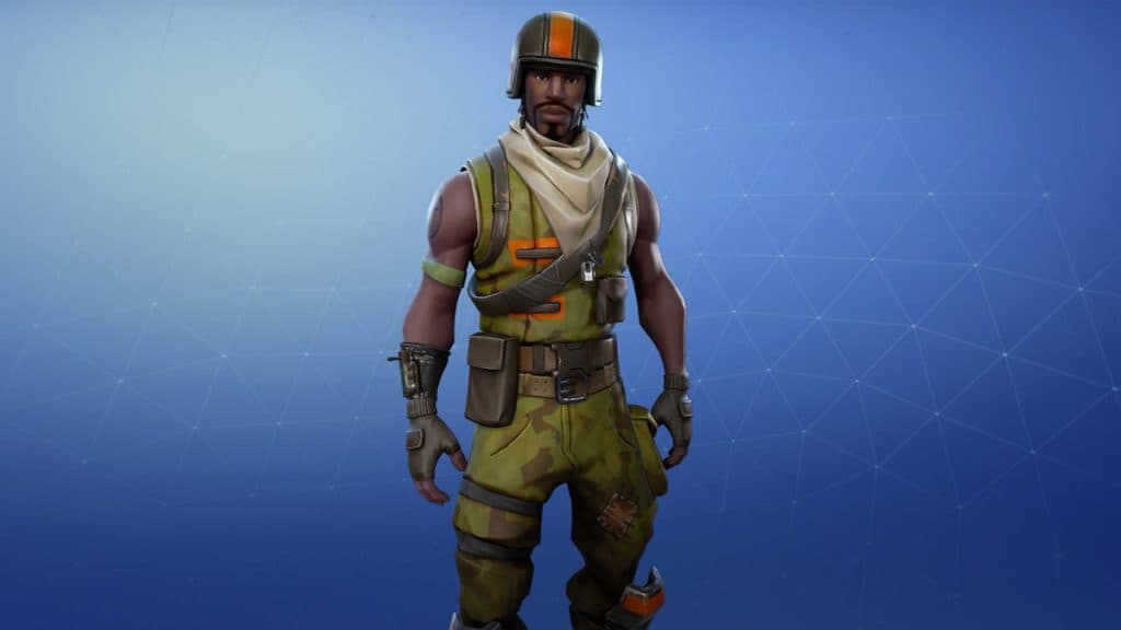 Aerial Assault Trooper skin in Fortnite