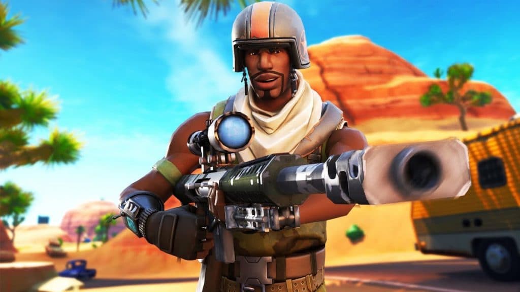 Ariel Assault Trooper skin in Fortnite