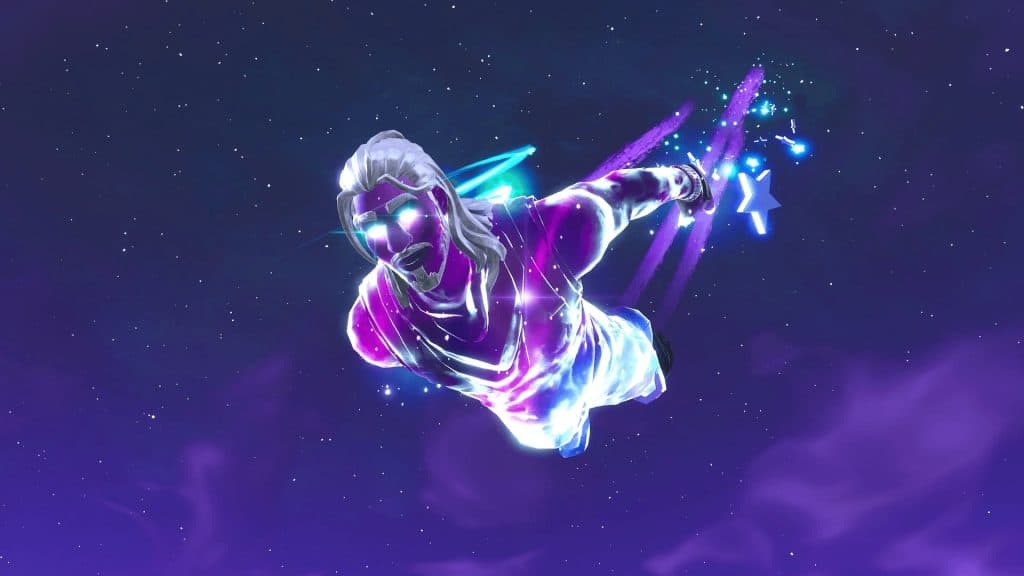 Galaxy skin in Fortnite