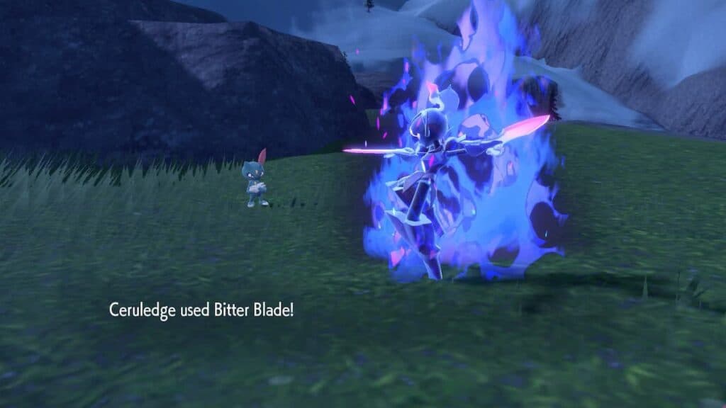 Bitter Blade move Pokemon Scarlet Violet