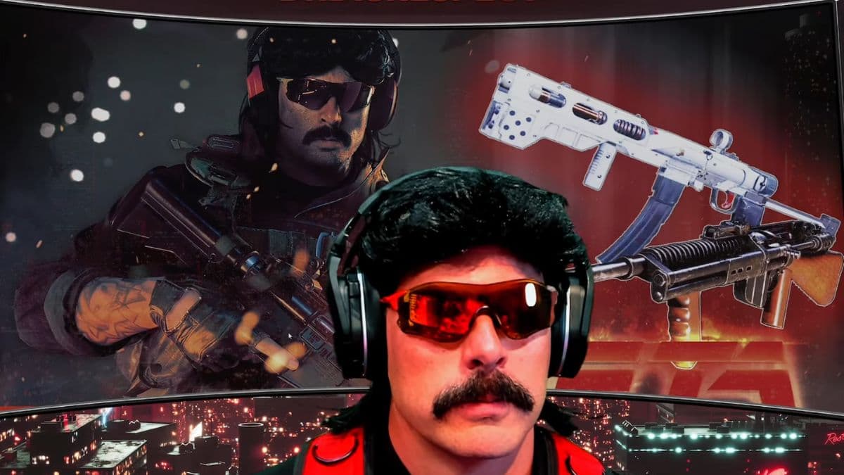 Dr Disrespect on stream