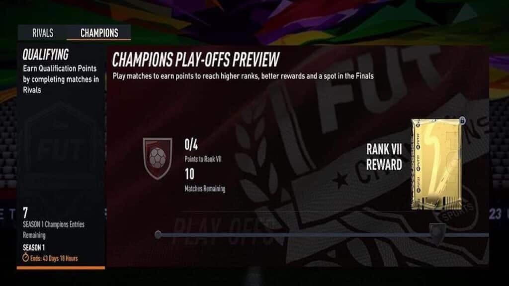 FUT Champions Play-Offs FIFA 23