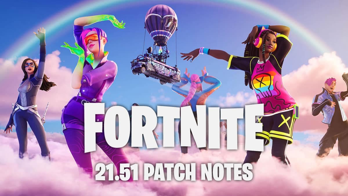 Fortnite characters in 21.51 update