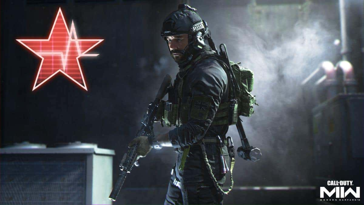 Modern Warfare 2 Captain Price with Hardline Pro logo