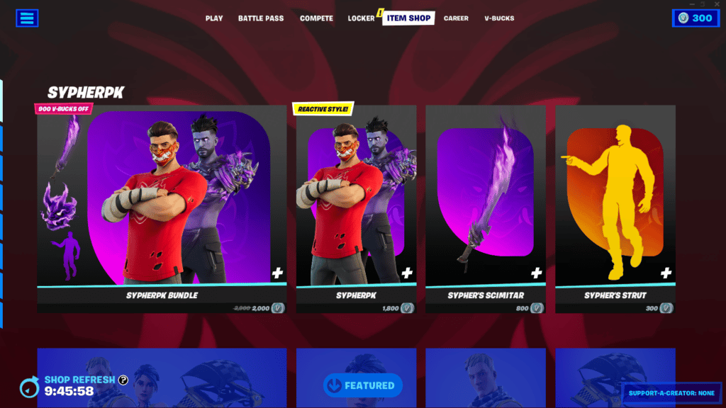 SypherPK Icon Series Skin items