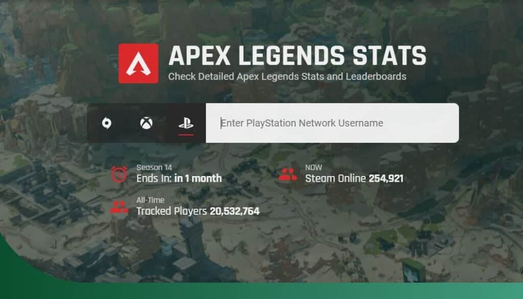 Apex Legends tracker