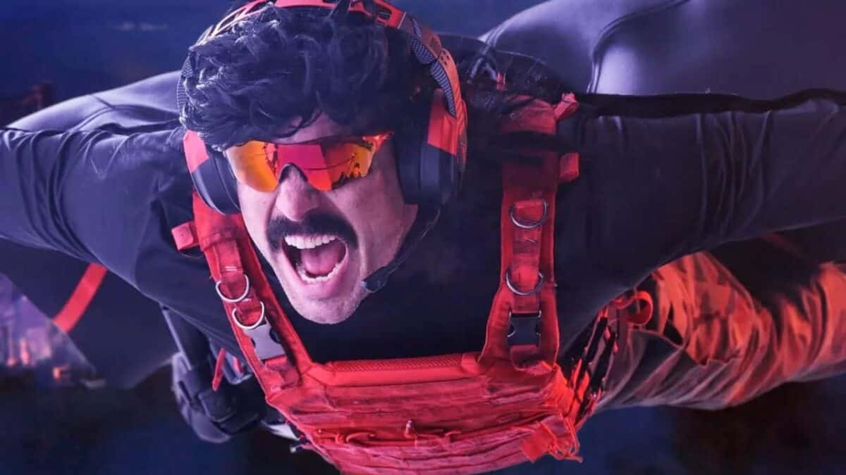 dr disrespect flying