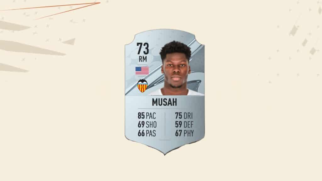 Yunus Musah FIFA 23 rating