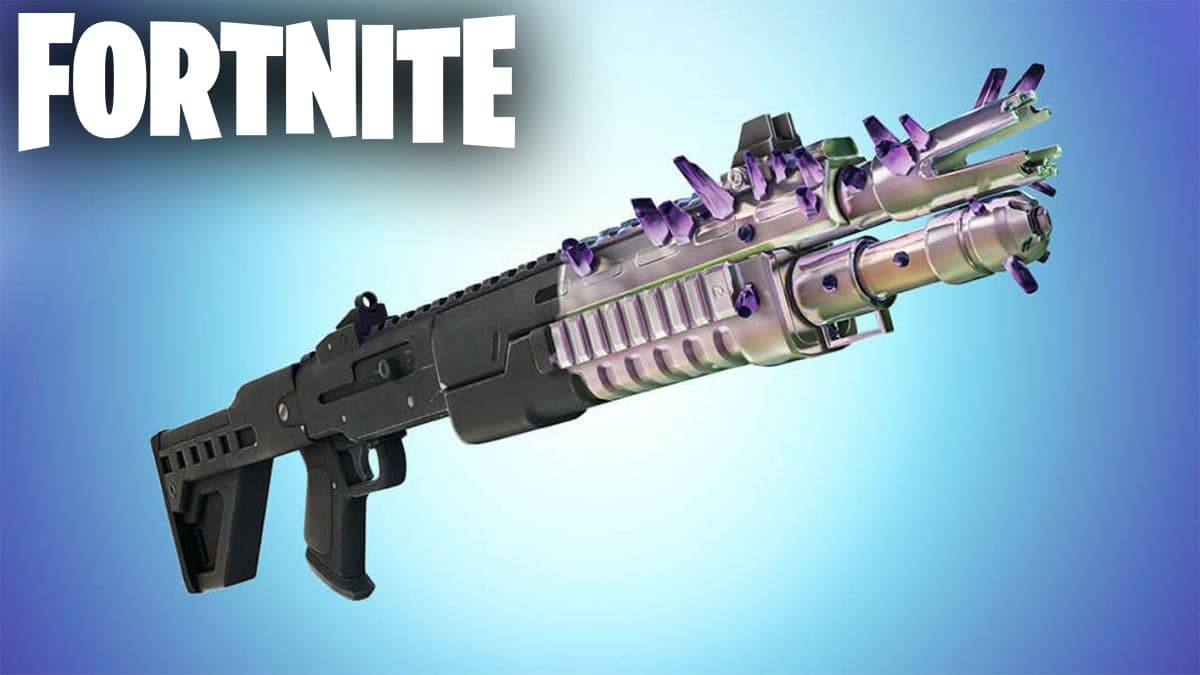 EvoChrome Shotgun in Fortnite Season 4